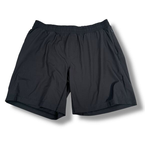 Rhone Mako Lined Shorts Men’s XL Black 8.5" Inseam Drawstring Pockets Athletic - Picture 1 of 10